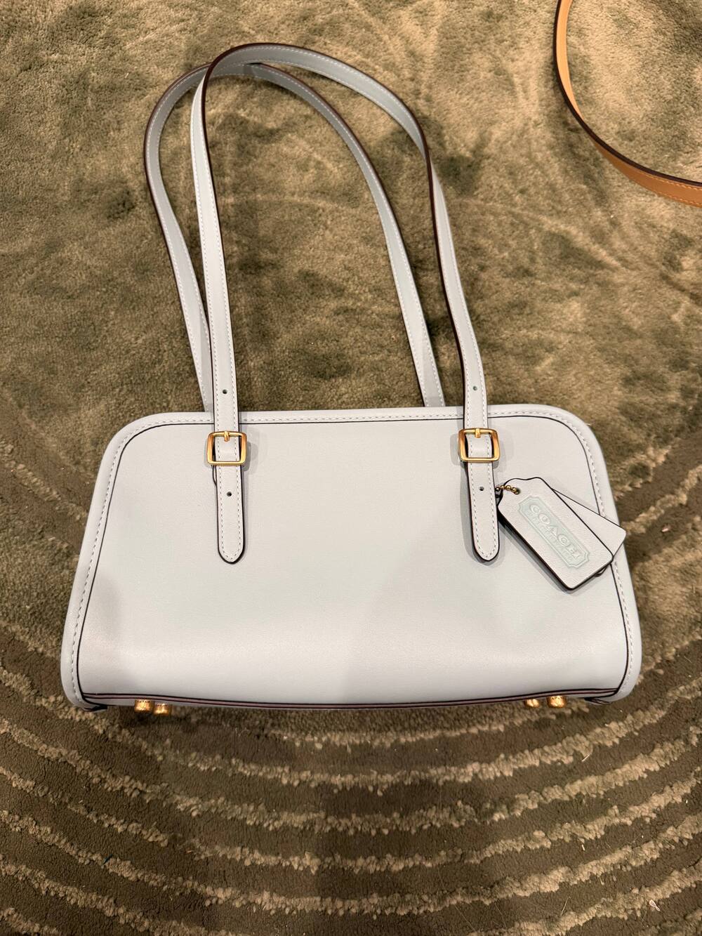 Coach Swing Zip in Light Blue